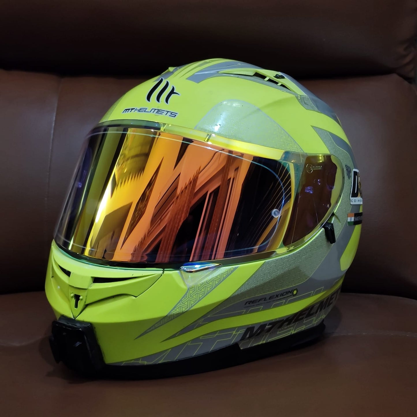 MT Helmet Visor- V12 Pin-lock ready Visor for Mugello, Stinger, Thunder3 ,Blade Helmets