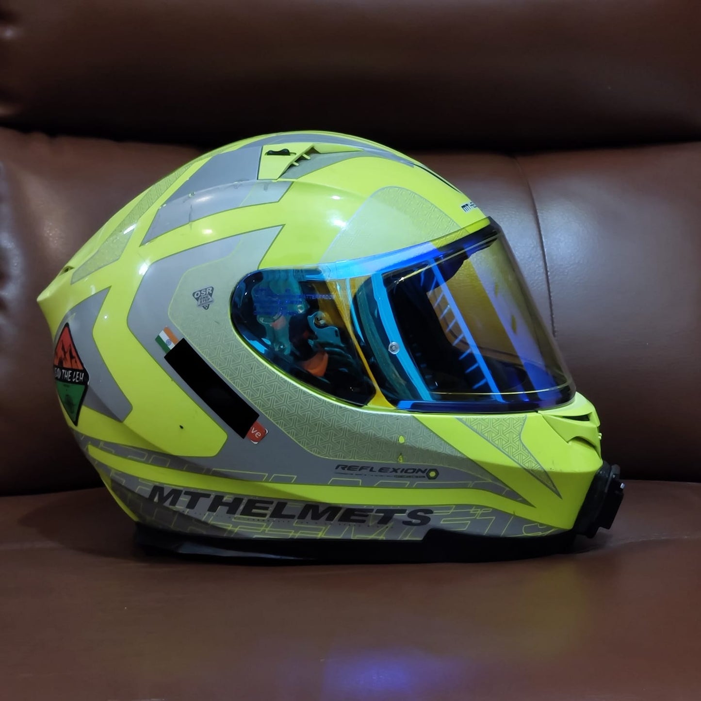 MT Helmet Visor- V12 Pin-lock ready Visor for Mugello, Stinger, Thunder3 ,Blade Helmets