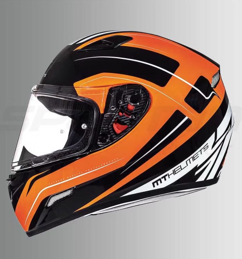 MT Helmet Visor- V12 Pin-lock ready Visor for Mugello, Stinger, Thunder3 ,Blade Helmets