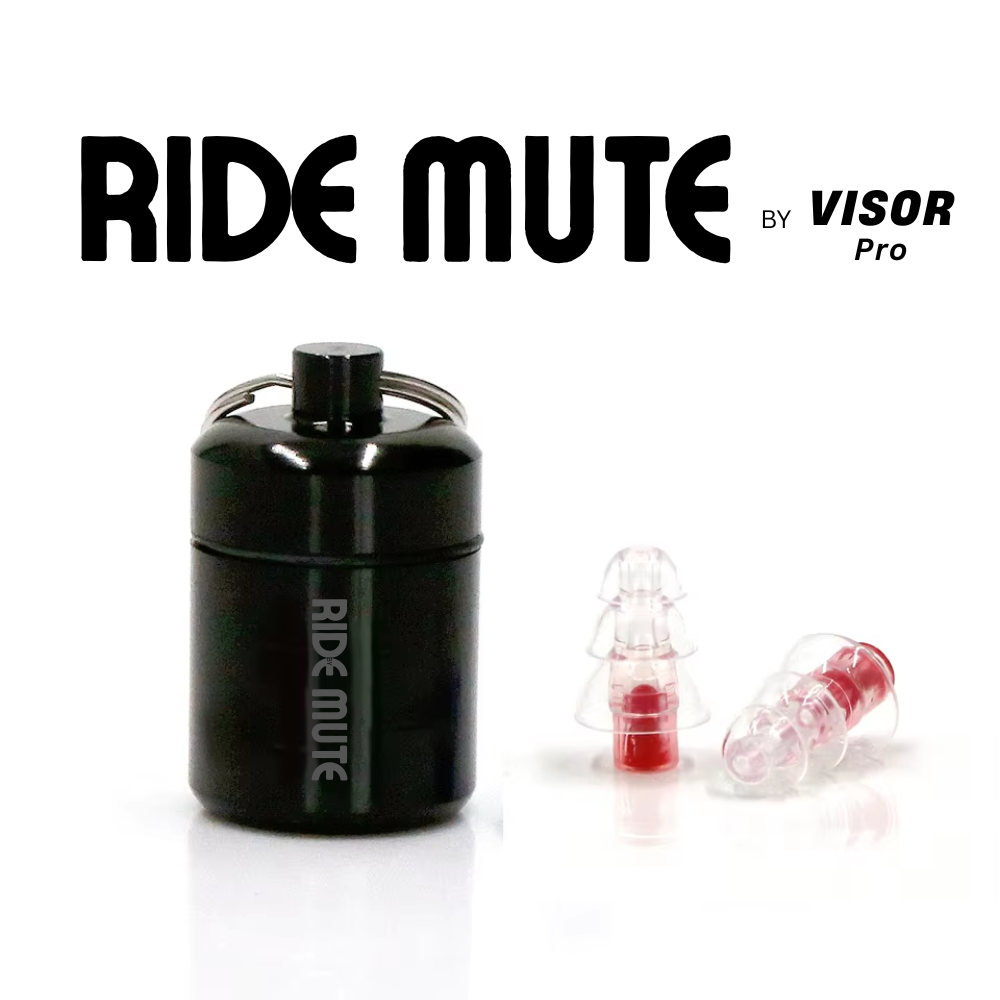 Earplugs for Motorcyclists Riding RIDE MUTE Level 1 