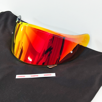 VisorPro Aftermarket Visor fits MT V12 Pin-lock ready Visor for Mugello, Stinger, Thunder3,Blade Helmets, Aftermarket Visorpro Brand visor