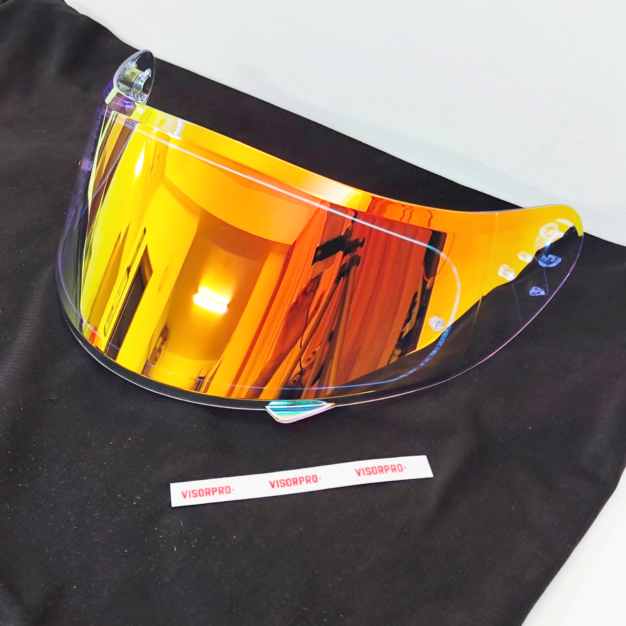 VisorPro Aftermarket Visor fits MT V12 Pin-lock ready Visor for Mugello, Stinger, Thunder3,Blade Helmets, Aftermarket Visorpro Brand visor