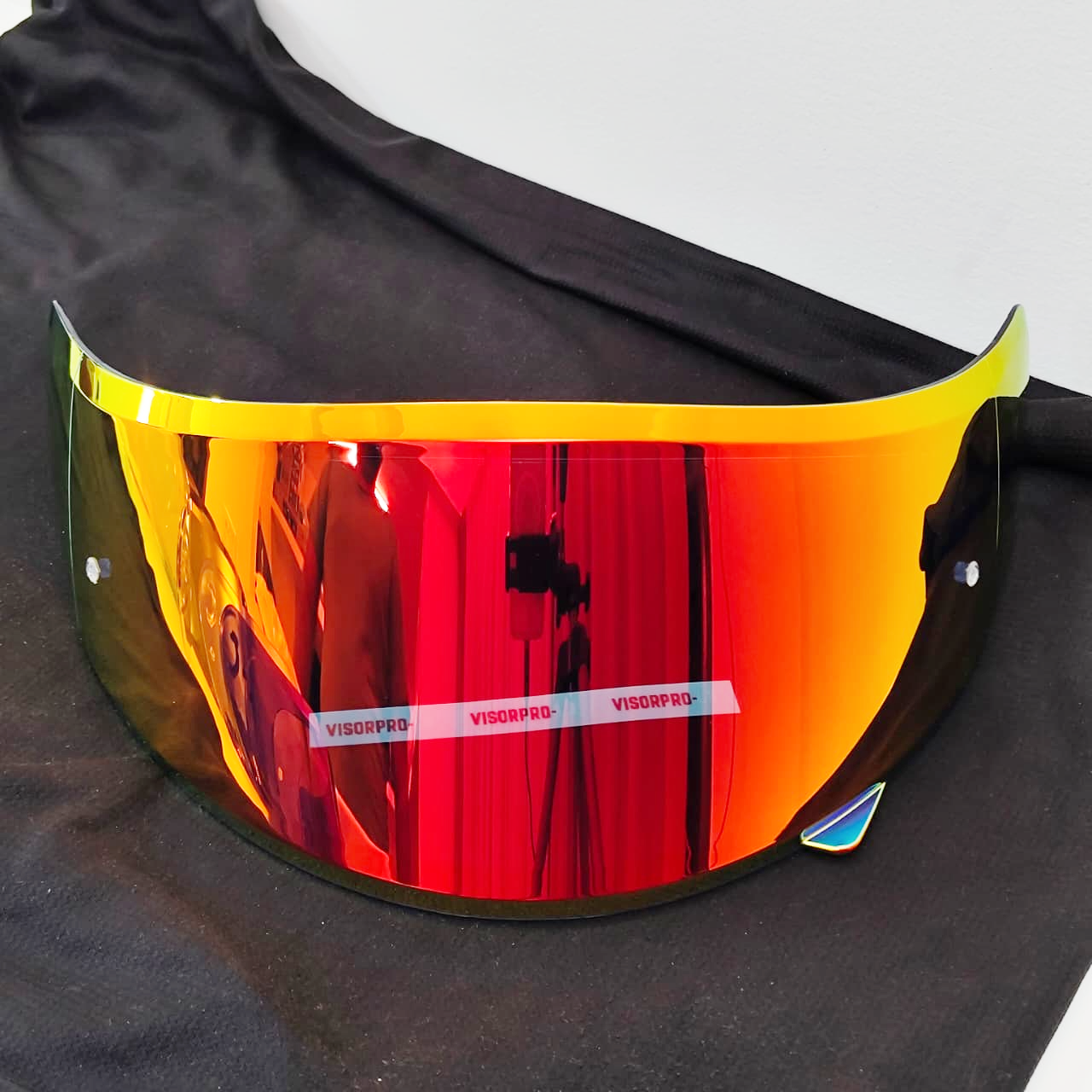 VisorPro Aftermarket Visor fits MT V12 Pin-lock ready Visor for Mugello, Stinger, Thunder3,Blade Helmets, Aftermarket Visorpro Brand visor