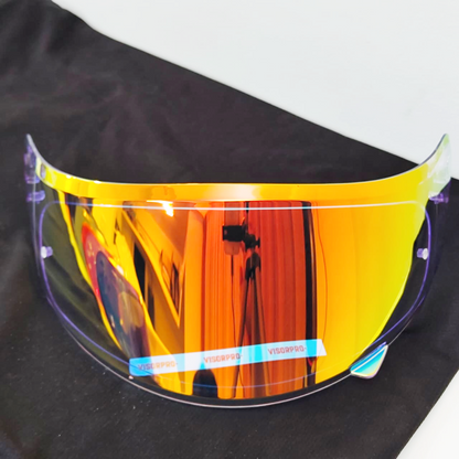 VisorPro Aftermarket Visor fits MT V12 Pin-lock ready Visor for Mugello, Stinger, Thunder3,Blade Helmets, Aftermarket Visorpro Brand visor