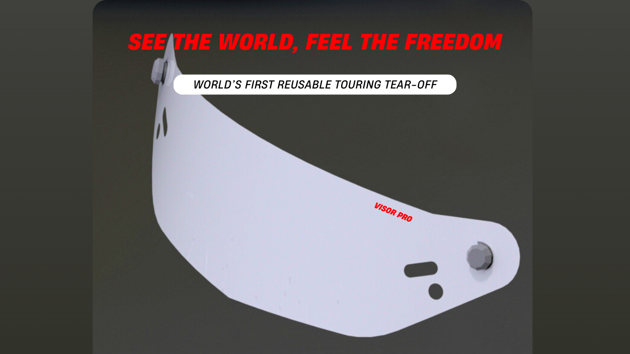 VisorPro Reuseable Tearoff Protection Film
