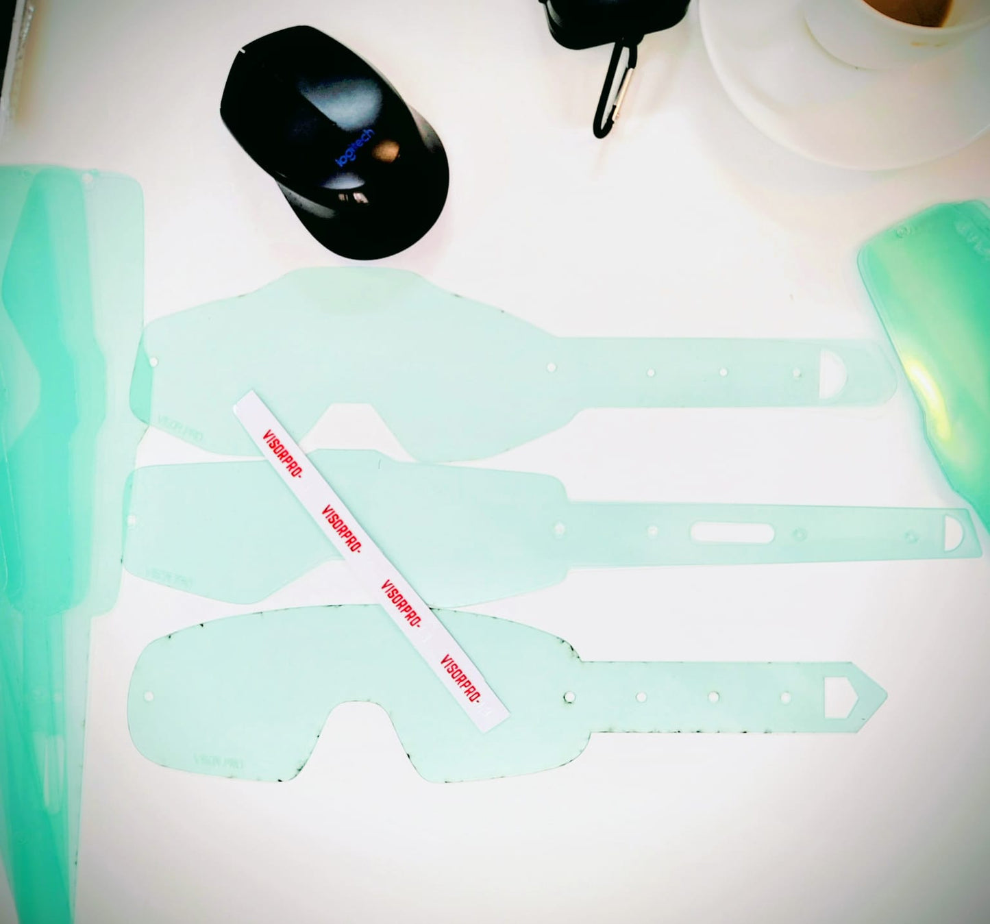 VisorPro Tearoffs Goggle Tear offs fits  100% FOX LS2