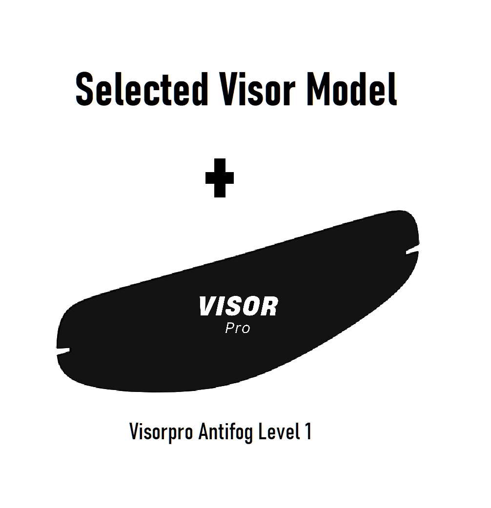 VisorPro Aftermarket Visor with Antifog option fits Axor Apex