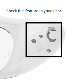 VisorPro Aftermarket Visor fits MT V12 Pin-lock ready Visor for Mugello, Stinger, Thunder3,Blade Helmets, Aftermarket Visorpro Brand visor