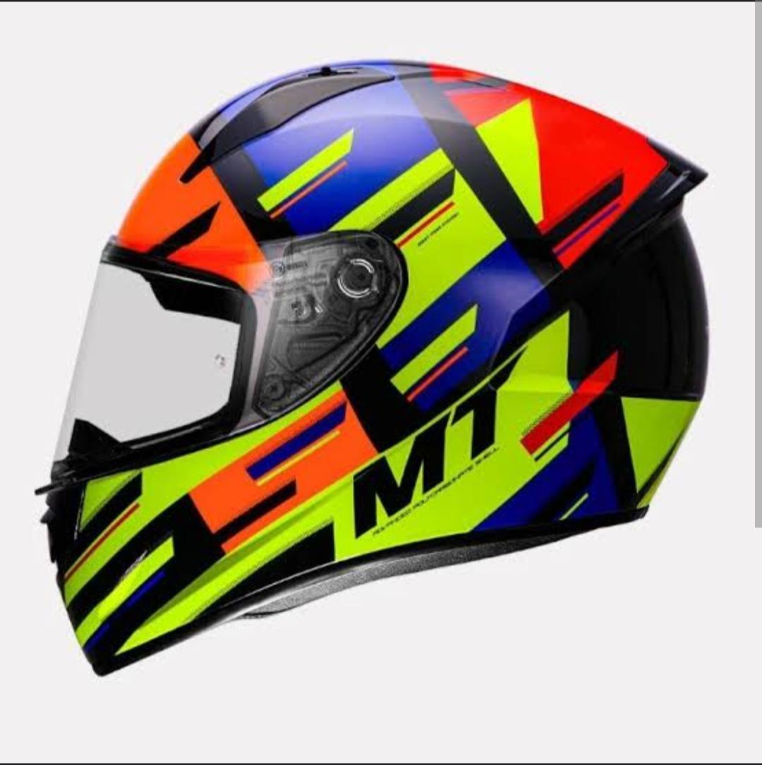 MT Helmet Visor- V12B CLEAR  Pin-lock ready for Stinger B and Stinger braap