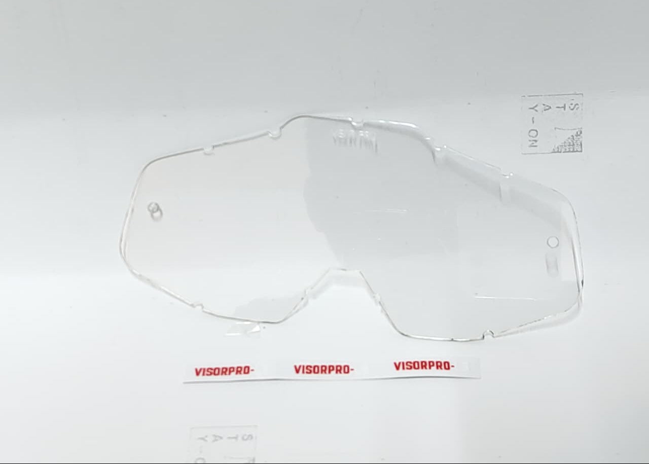 visorpro 100 percent goggle lens - clear