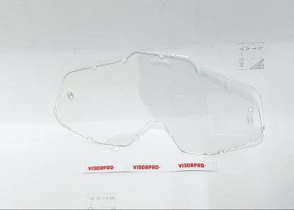 visorpro 100 percent goggle lens - clear