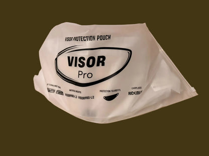 VisorPro Visor Protection cover sleeve Ziplock pouch